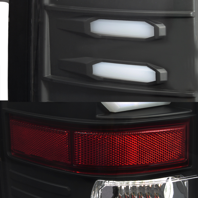 Fits 2016-2018 GMC Sierra 1500 SLT Denali LED Tube Black Tail Lights Brake Pair | eBay 2016 Gmc Sierra 1500 Slt Tail Lights